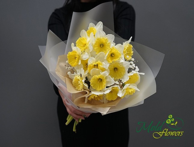 Daffodil Bouquet ''Spring Morning'' photo